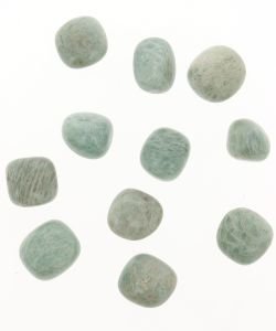 Amazonite A - Pierre roulée, 1 pièce